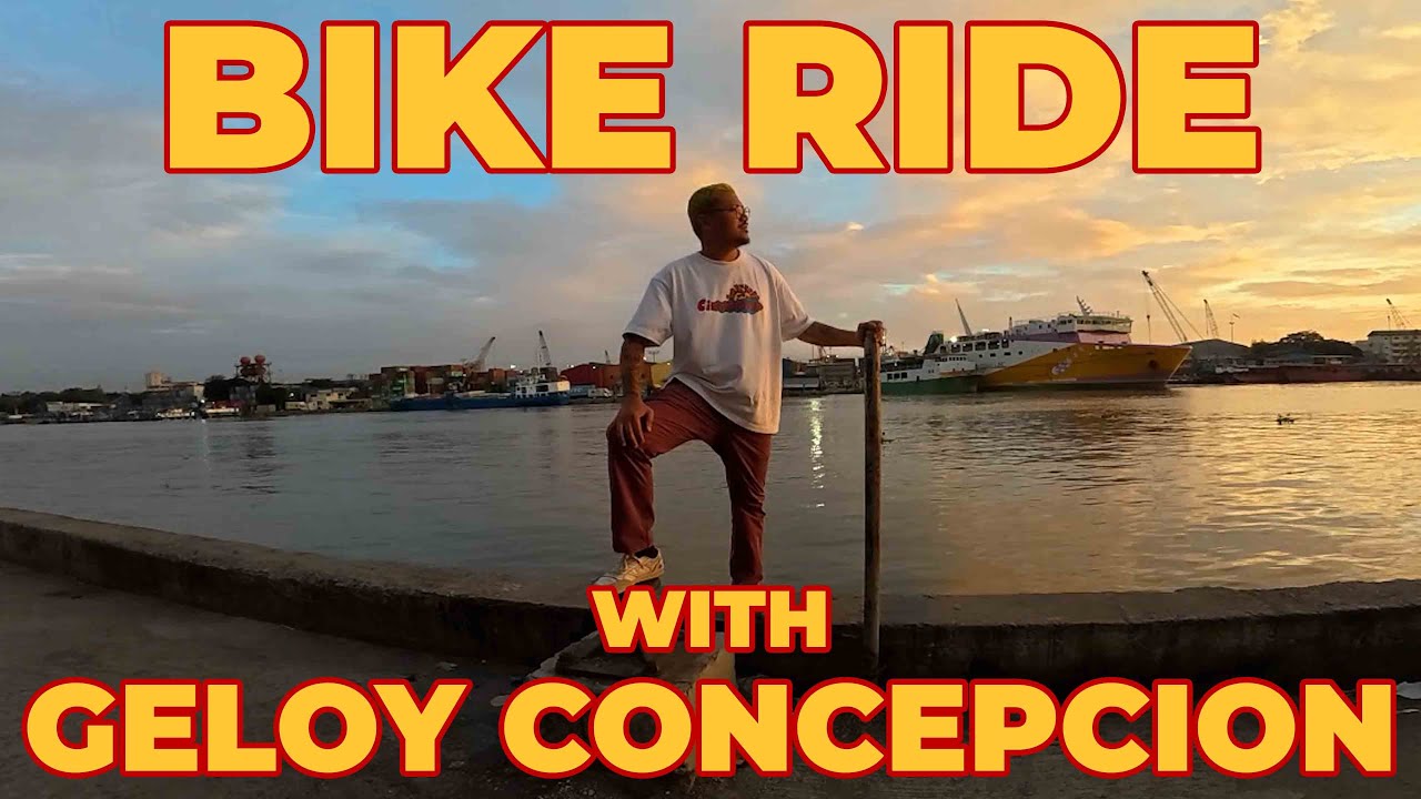 BIKE RIDE WITH GELOY CONCEPCION