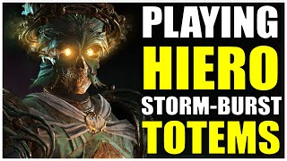 I Enjoyed Storm Burst Totem Hierophant Too Much And Now Its Morning (RIP my Time I Guess)