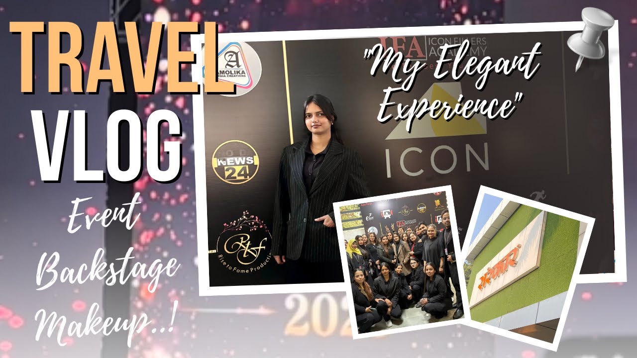 Makeup Event Backstage Tour | Reality Behind the Glam ✨Stage Se Pehle Kya Hota Hai? | SANA KHAN ❤️