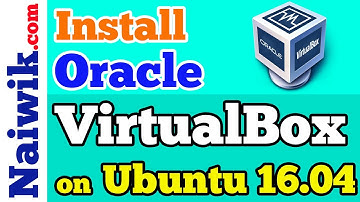 Install Oracle VM VirtualBox 5.1 on Ubuntu 16.04