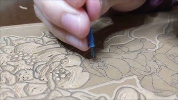 How to Make Perfect Circles in Linocut