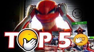 Marvel's Spider-Man (PS4): TOP 5 WORST SPIDER-MAN GAMES!