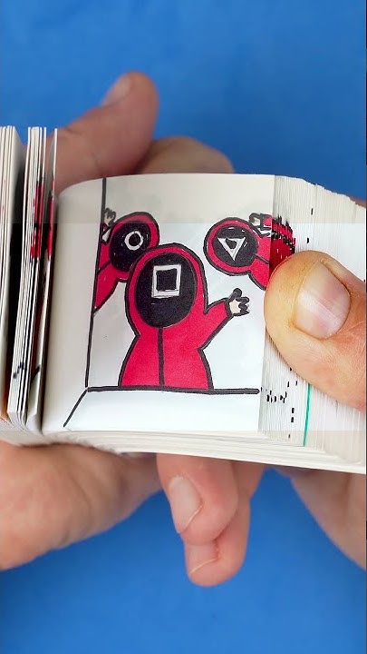 Squid Game Flip Book - YouTube