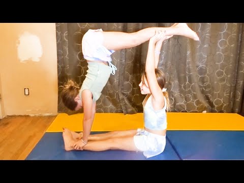 EXTREME YOGA  ACRO CHALLENGE PART 1!