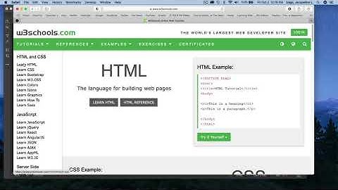 Dreamweaver CC 2020 - W3school nav bar with a webfont logo (part 2)