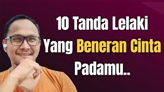10 TANDA LELAKI YANG BENERAN CINTA PADAMU - Jonathan Manullang