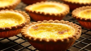 比KFC好吃的超简单葡式蛋挞 Portuguese Tart | Crème Brûlée Tart