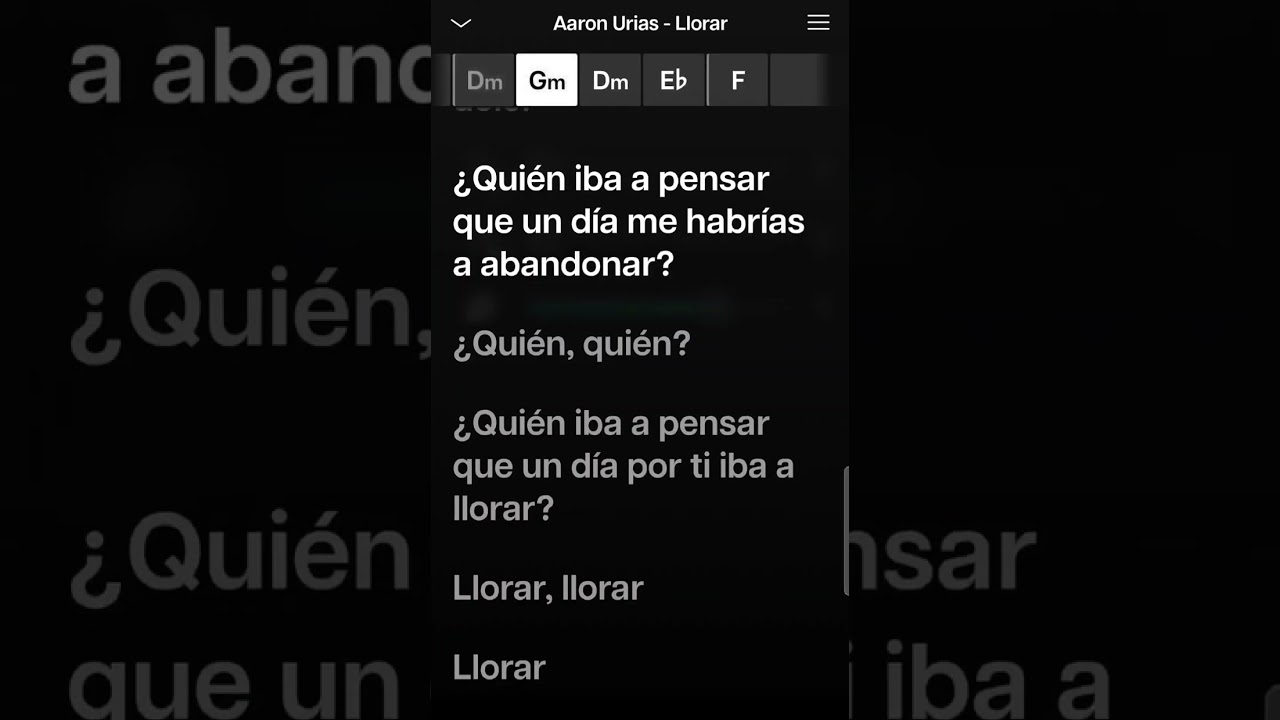 Aaron Urias - Llorar Karaoke Desvocalizado