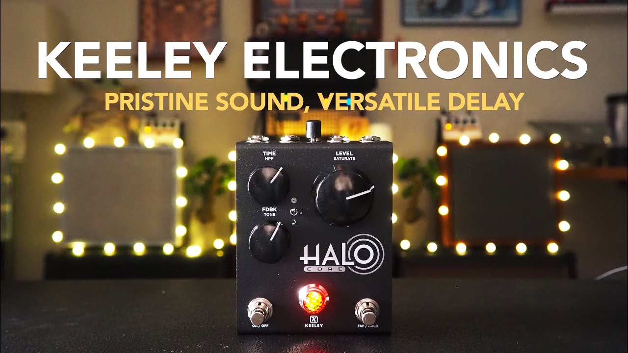 ギター Keeley Halo Core V2 Andy Timmons sig. New Halo Core - Keeley Electronics Guitar Effects Pedals