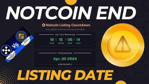 notcoin mining end | notcoin new update | notcoin listing date | notcoin in okx