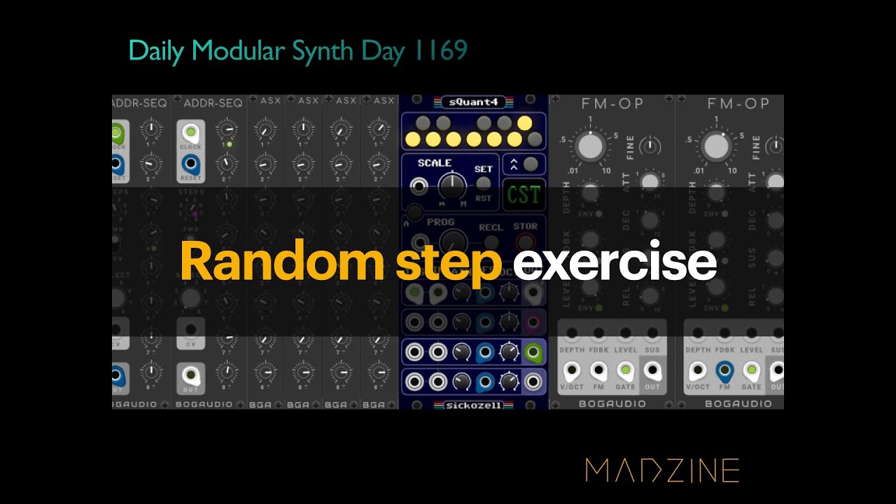 Daily exercise with random steps - Day 1169 - YouTube