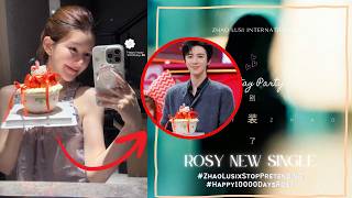 Fans Suprised Zhao Lusi Receives A Special Cake From Liu Yuning After Releasing Stop Pretending?