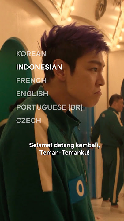 T.O.P. Thanos Menyapa Dalam 5 Bahasa 🇰🇷🇮🇩🇧🇷🇨🇿🇫🇷 | Squid Game
