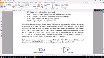 PSpice - 08 - Digital Circuits