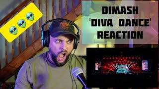 THE ALIEN STRIKES | DIMASH - DIVA DANCE | VOCALIST FROM THE UK REACTS