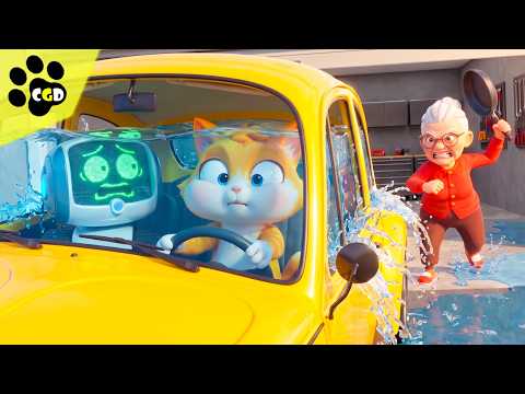 We Completely FLOODED Granny's Car! - I Am Cat