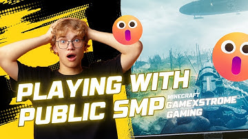 || Minecraft Public smp|| GameXstrom is live ||  play everyone  #minecraft #gaming