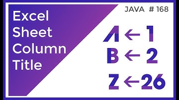 Coding Technical Interview - Excel Sheet Column Title