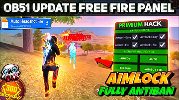 Panel For Mobile FF || Free Fire Hack New 🔥 FF Panel || free fire panel Ob51 😈 FF Max Meta Data File