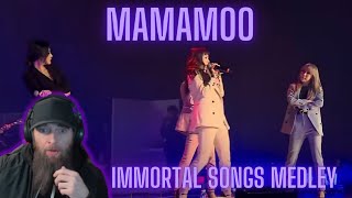 MAMAMOO IMMORTAL SONGS MEDLEY MUSIC VIDEO REACTION!  THESE LADIES ARE CRAZY GOOD!