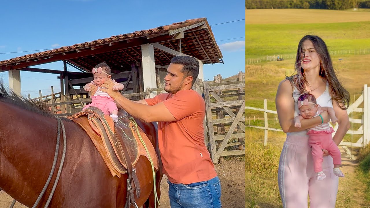 LEÔNCIO COLOCA THALITA NO CAVALO E THAMIRES FICA FURIOSA 😂 | THAMIRES THUANNY