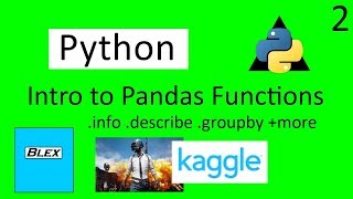 Python: Intro to Basic Pandas Functions using Kaggle's PUBG dataset News