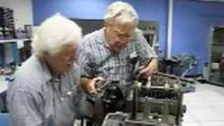 IBM 513 Reproducing Punch: Removing the gear box cover