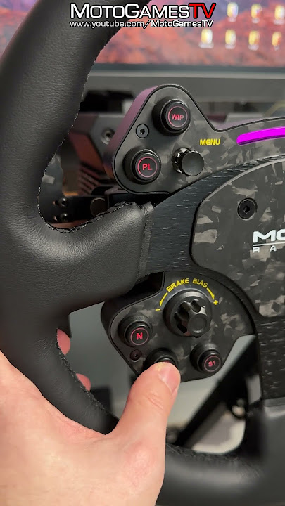 Moza Racing RS V2 Steering Wheel ASMR