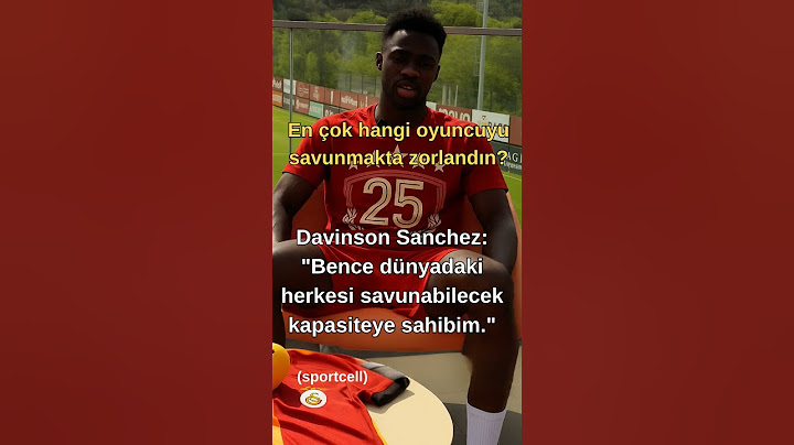 💥 Davinson Sanchez: "Dünyadaki herkesi savunabilirim!" 💪🔥