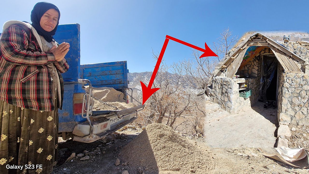 Success in transporting construction materials: Operator support surprised single mother!