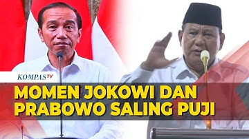 Momen Jokowi dan Prabowo Saling Balas Pujian di HUT Gerindra