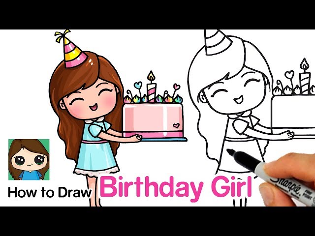 HONWAKA Alice BIG Sticker  LINE stickers  LINE STORE  Anime happy  birthday Happy birthday drawings Kawaii anime