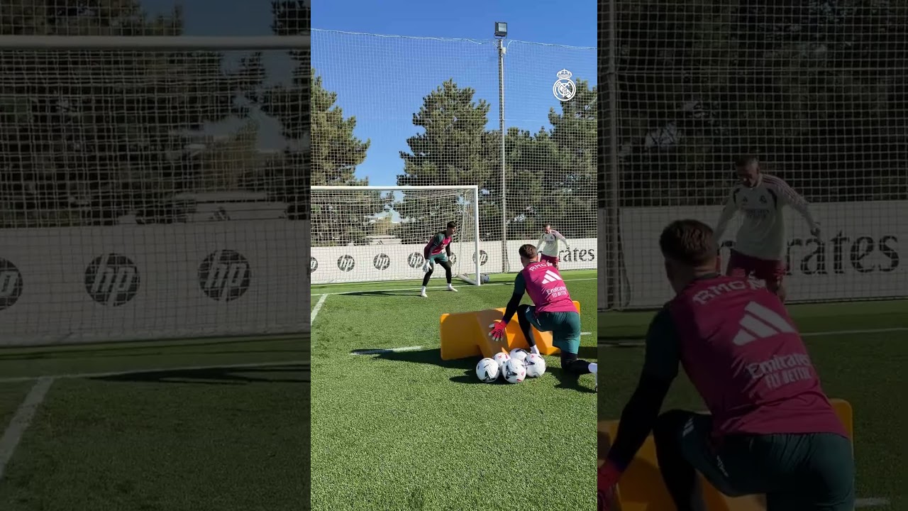 Trabajo intenso en la Ciudad Real Madrid