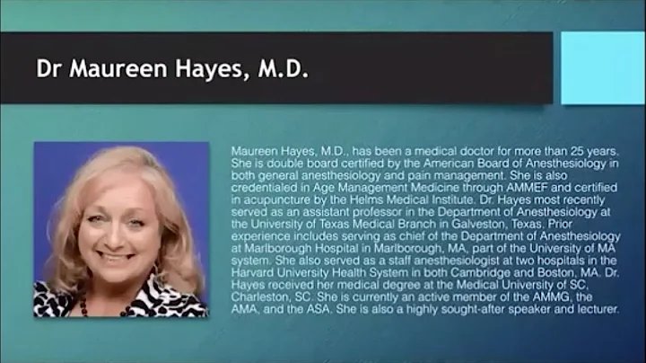 Dr Maureen Hayes shares the power of ASEA Redox