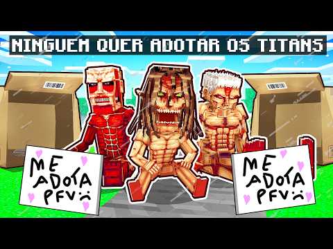 Nobody wants to ADOPT the TITAN BABIES in Minecraft