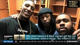 RBs Alvin Kamara & Mark Ingram BEST duo in NFL