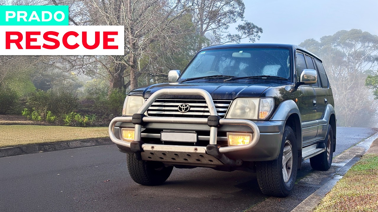 MEGA WRENCHFEST - an hour of repairs for my neglected 90 Series Prado