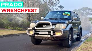 : MEGA WRENCHFEST - an hour of repairs for my neglected 90 Series Prado