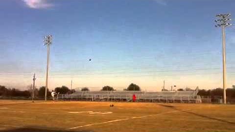 Zach Roberts punting