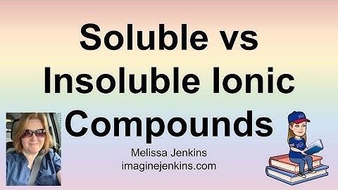 Soluble vs Insoluble Ionic Compounds (Using NYS Chemistry Regents Reference Table F)