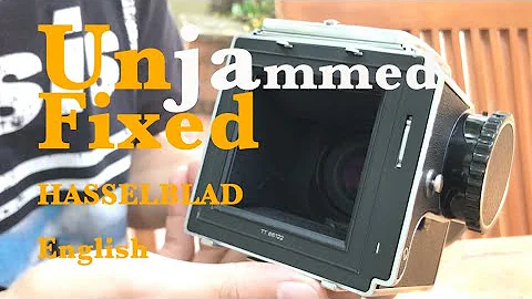 How to fix, unjammed, first aid or repair your Hasselblads, This may be helpful