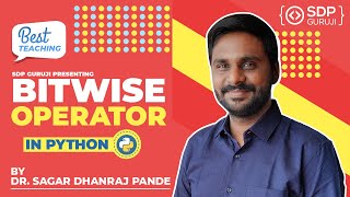 Bitwise Operator In Python in Hindi #4|Operator in Python | Interview Questions |2020 | SDP Guruji Operator In Python In Hindi 1 Arithmetic Operator In Python Interview Question Sdp Guruji
