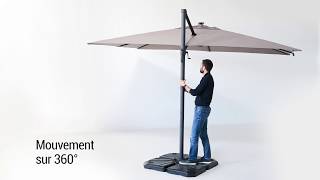 OOGarden - Parasol déporté 3x4 m Roi