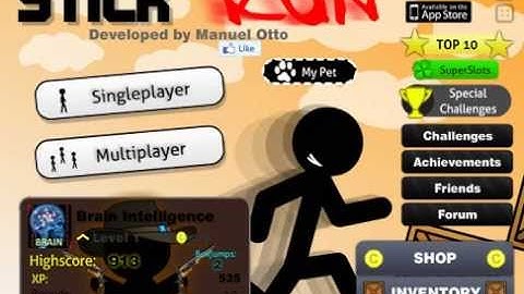 Stick Run (DONATIONS by BRAIN) episode 1