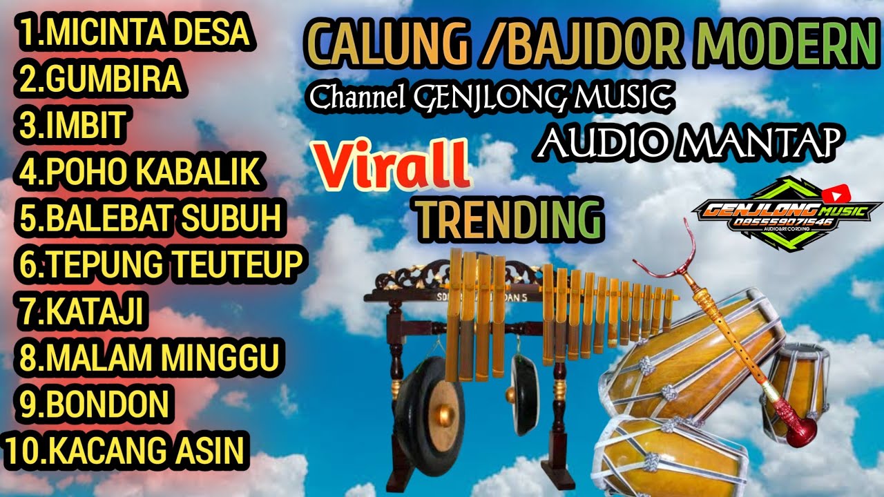 CALUNG BAJIDORAN SUNDA MODERN NONSTOP TERBARU VIRAL TRENDING