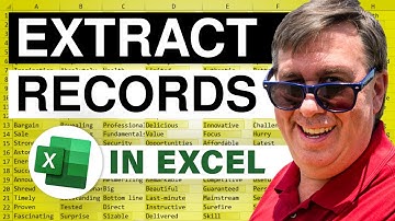 Excel - Array Formula to Extract Records - Episode 1746