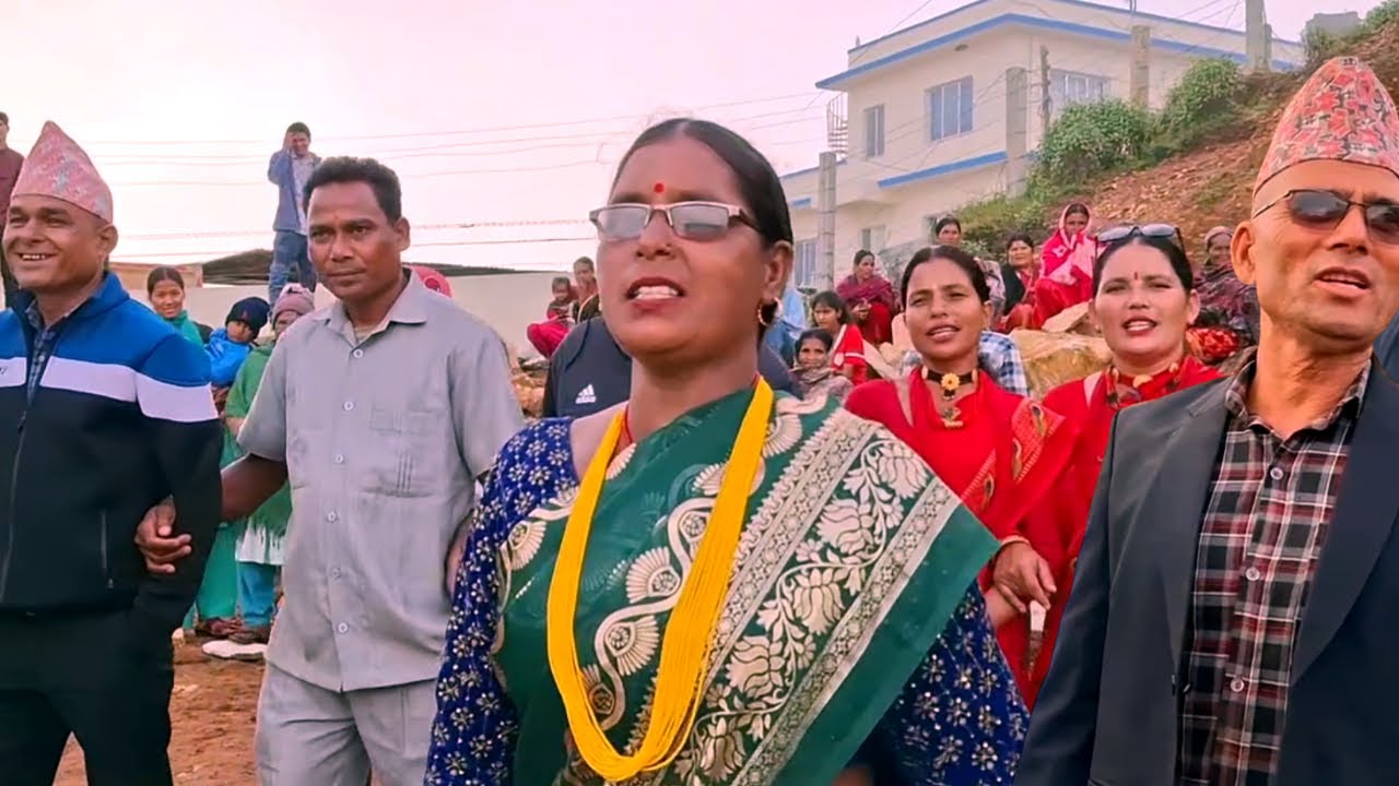 New Deuda khel Songs 2082 II कल्पना नेपाली पदम खड्काविचको घम्साघम्सी देउडा खेल घासेजात्रा कमल बजार