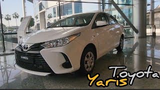 تويوتا يارس 2022 الجديدة كلياً new Toyota Yaris 2023, dimensions and interior, safety