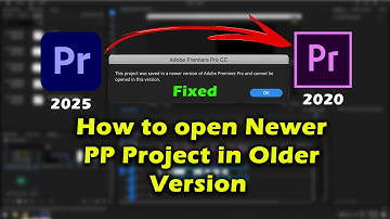 How to open Newer Version of Premiere Project in Older Version Premiere Pro Software Kaise Open kare