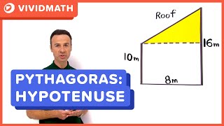 Find the Hypotenuse: Pythagoras' Theorem Problem - VividMath.com